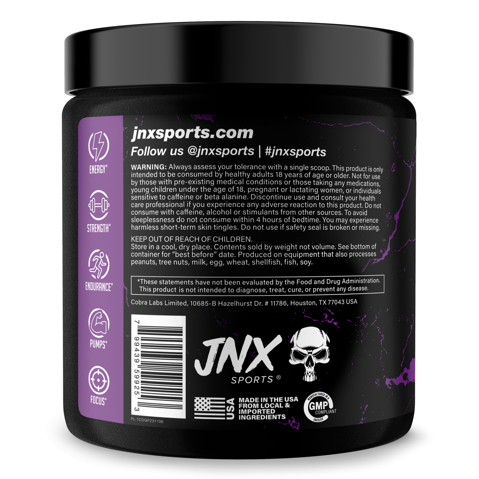 Pre-Workout Supplement for Fitness Energy