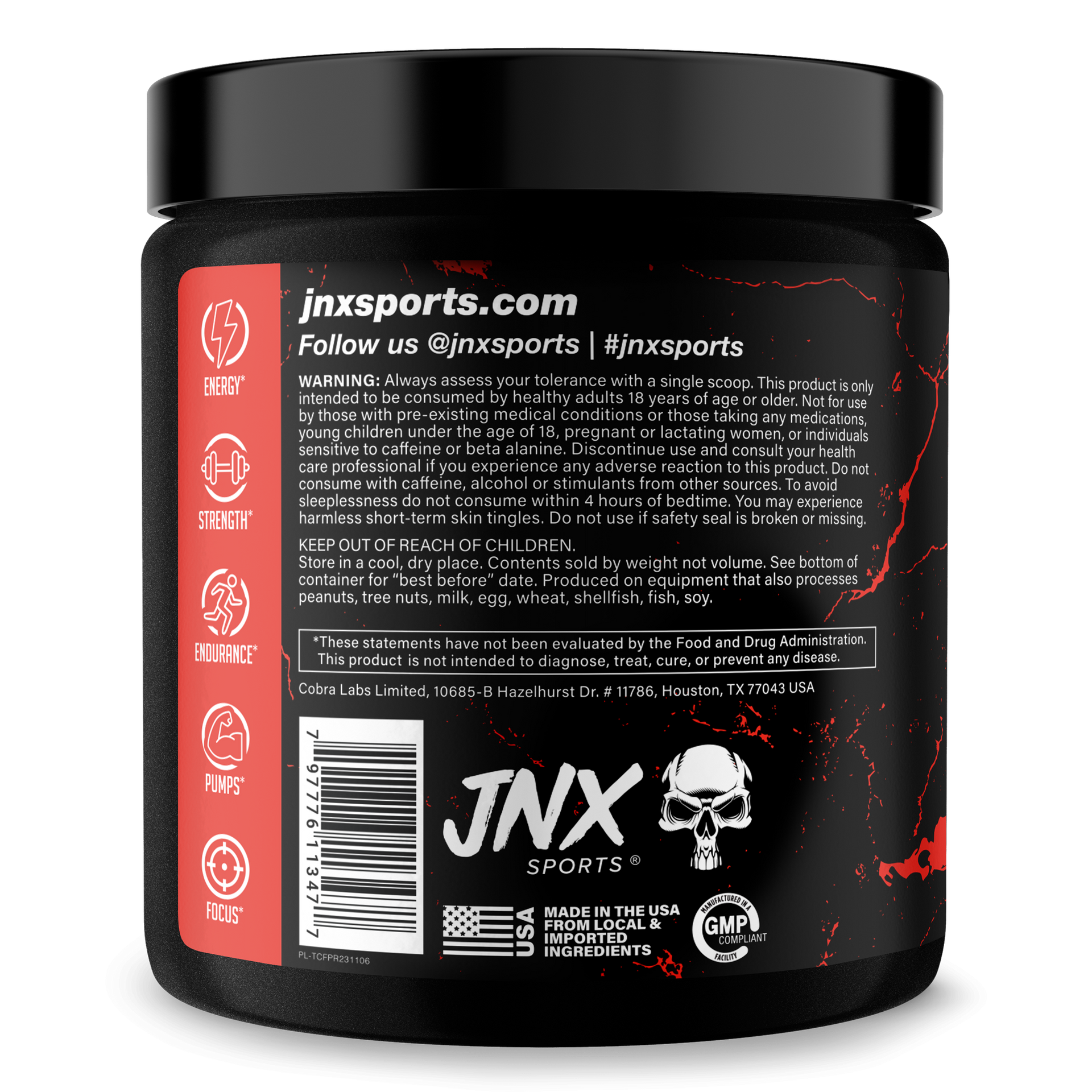 Pre-Workout Supplement for Fitness Energy