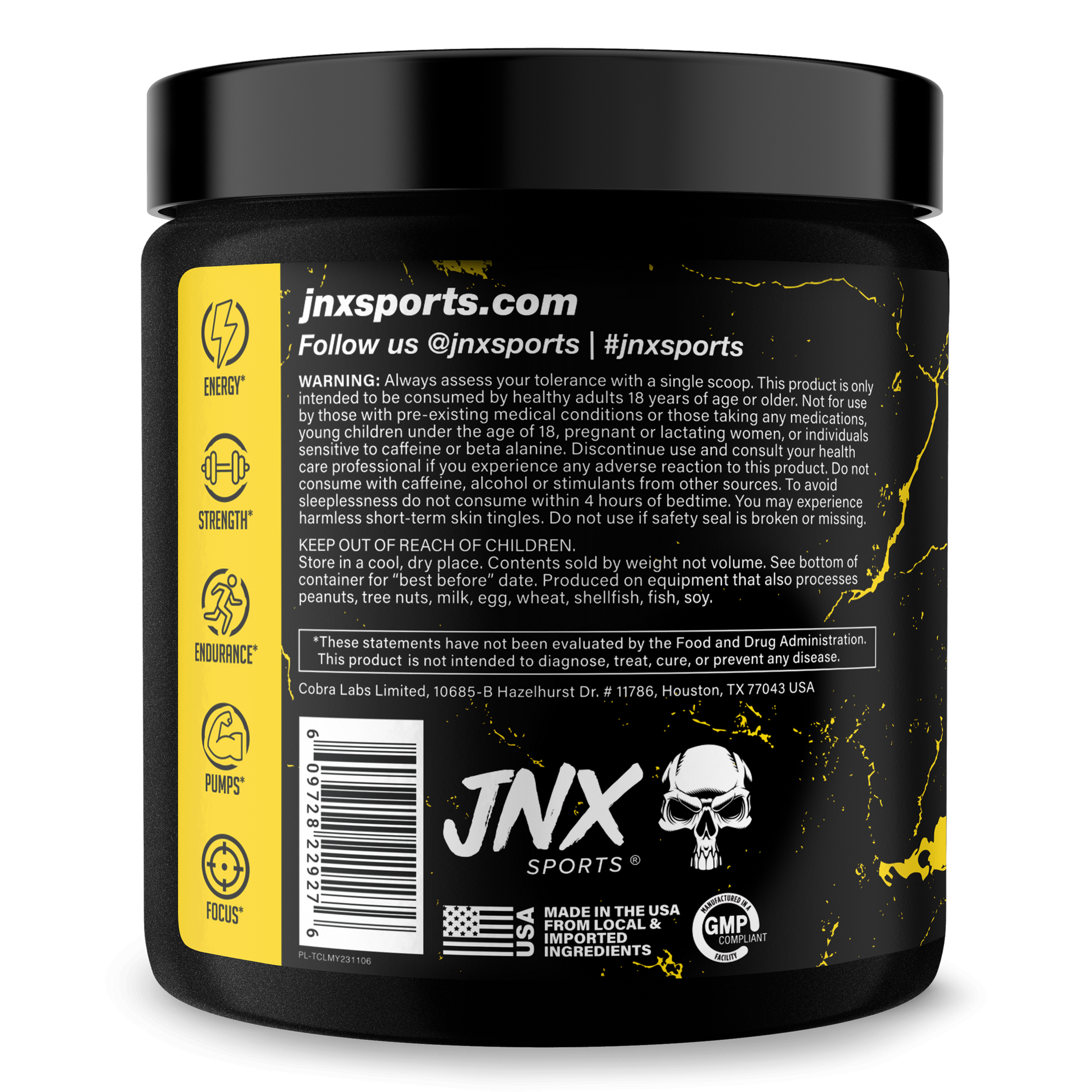 Pre-Workout Supplement for Fitness Energy