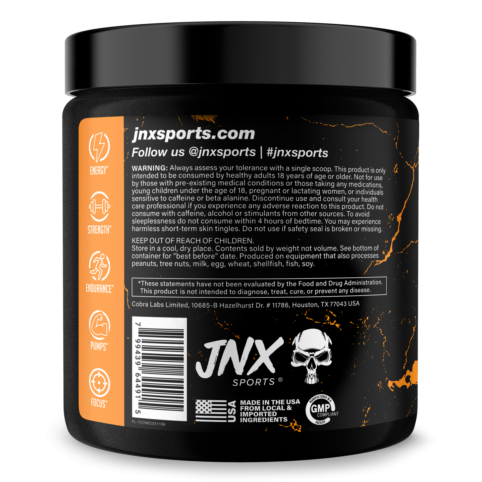 Pre-Workout Supplement for Fitness Energy