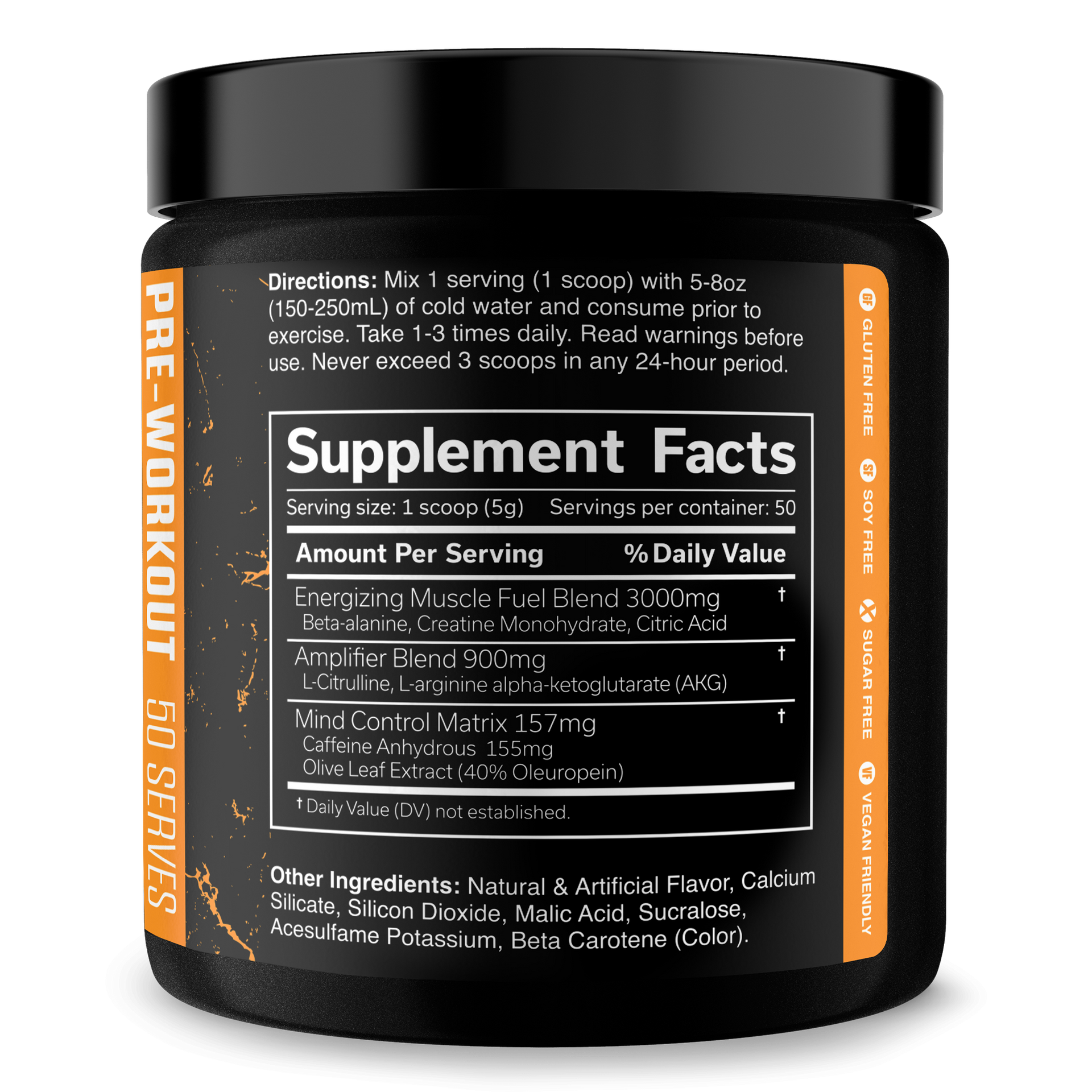 Pre-Workout Supplement for Fitness Energy