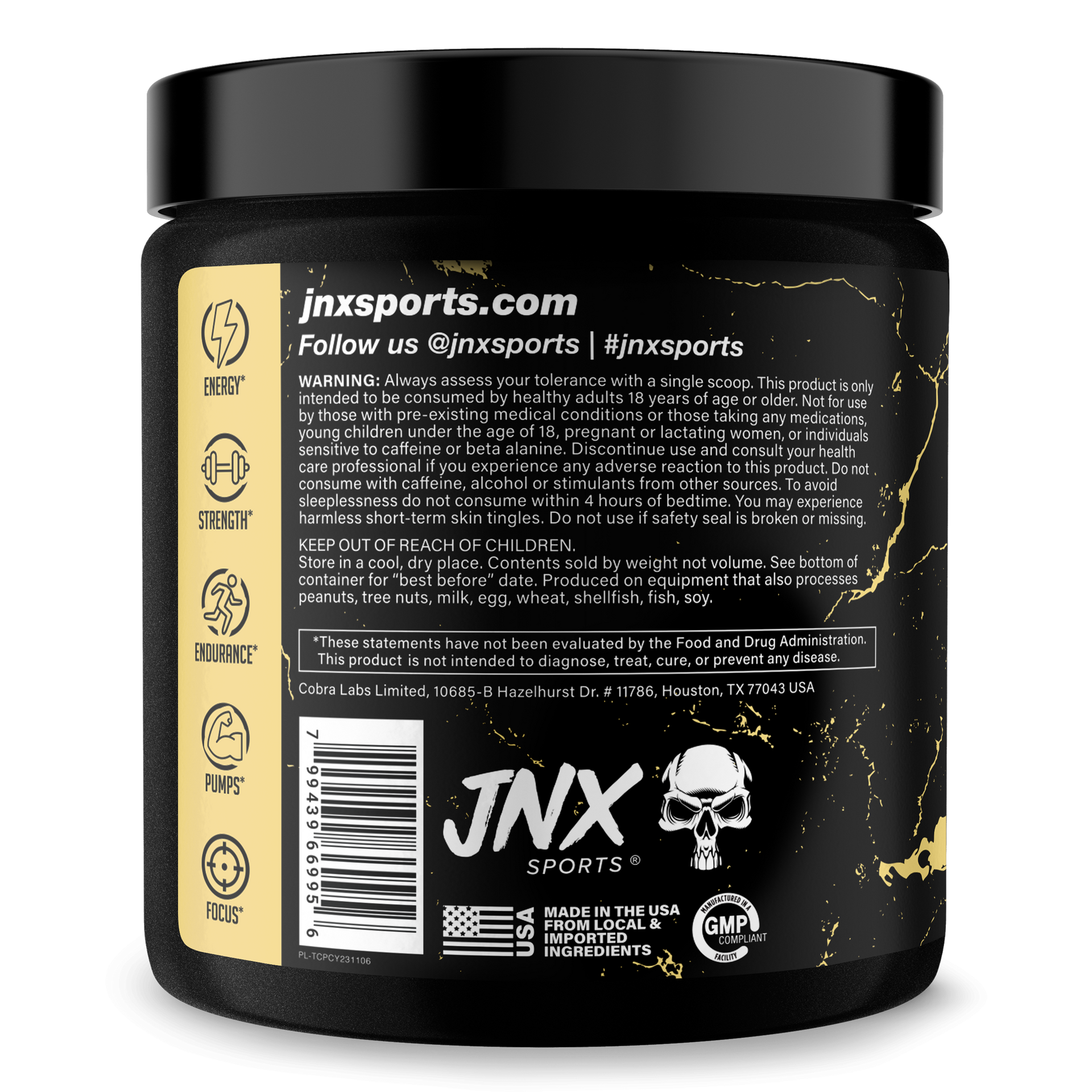 Pre-Workout Supplement for Fitness Energy