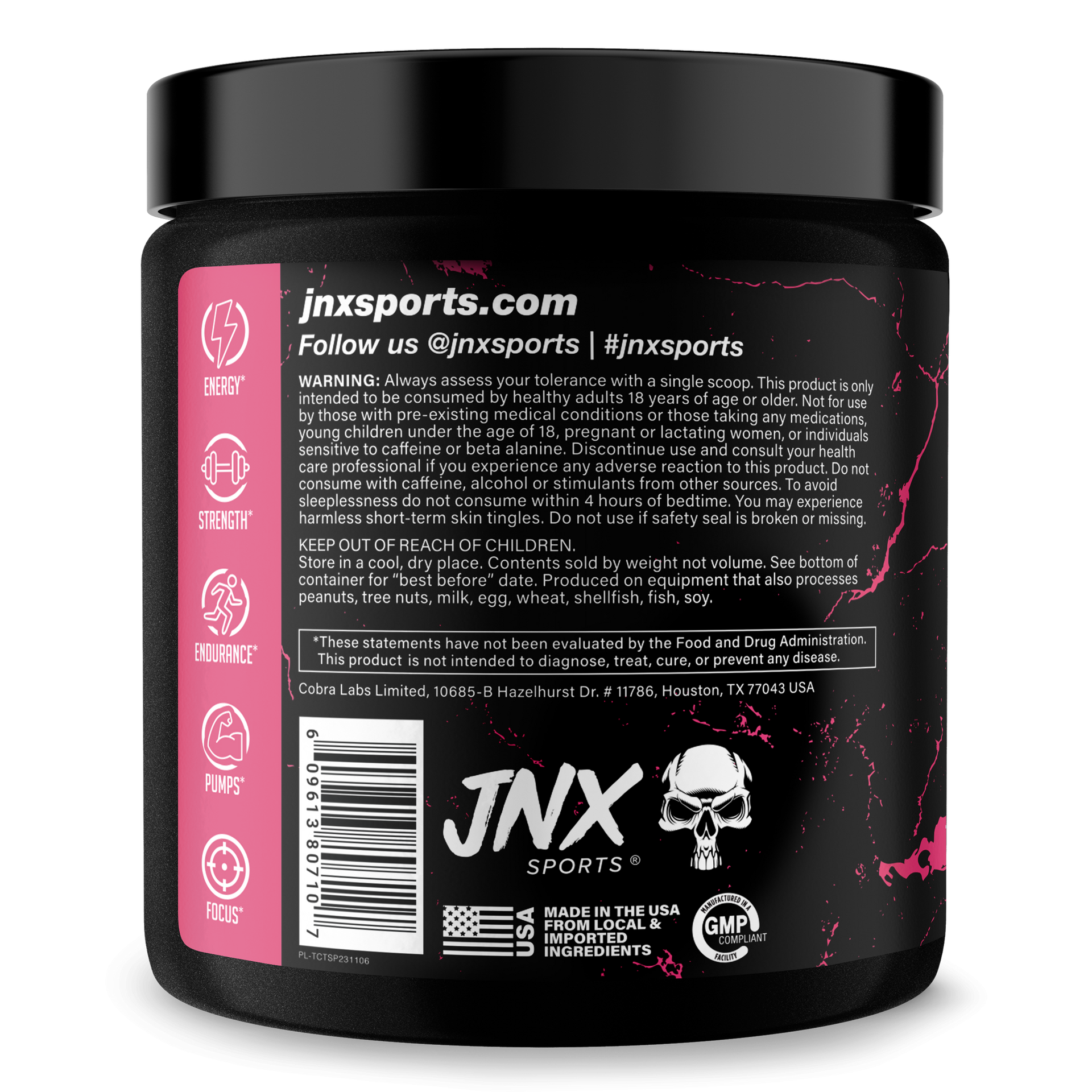 Pre-Workout Supplement for Fitness Energy