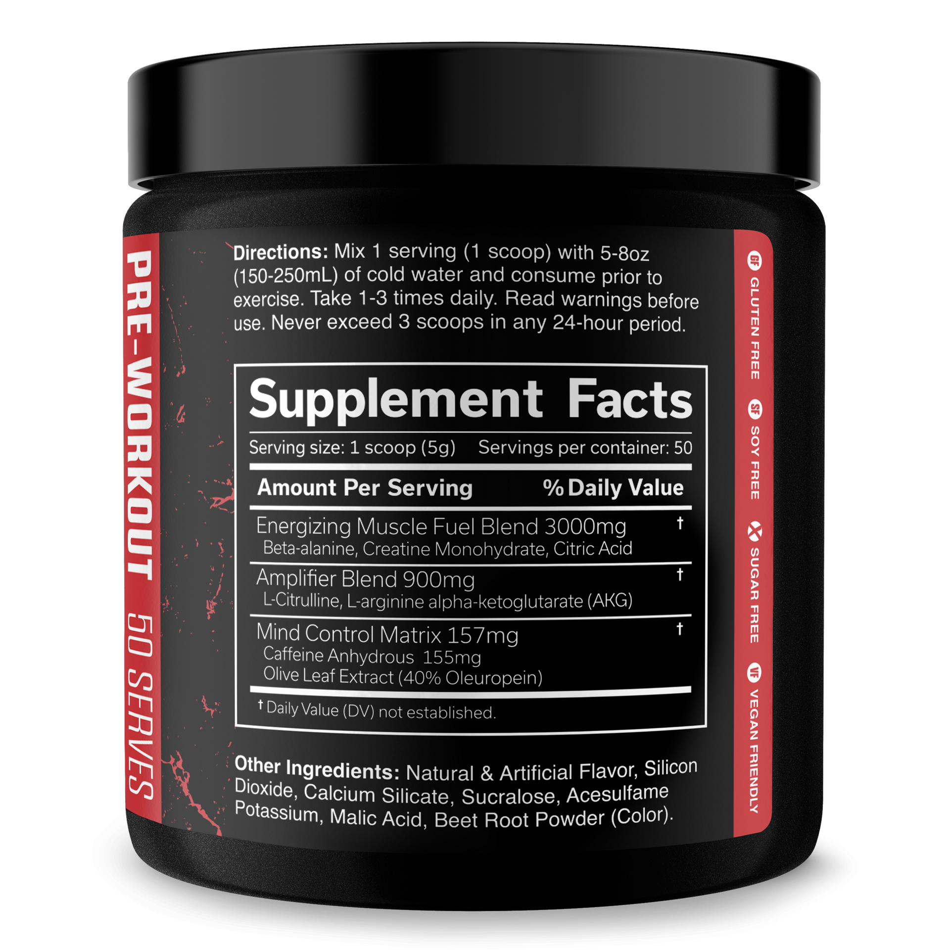 Pre-Workout Supplement for Fitness Energy