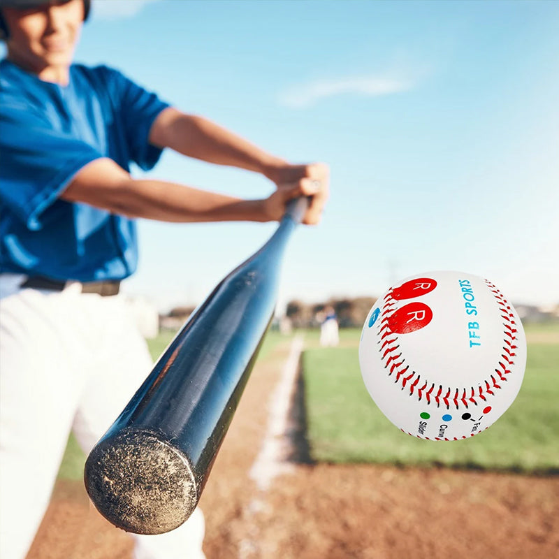 9 Inch Training Baseball with Finger Placement Markers