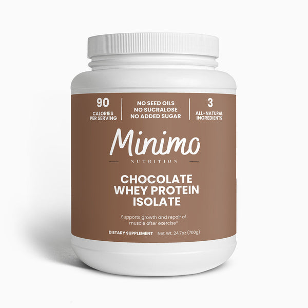 Chocolate Whey Isolate Protein Powder 1.54lb