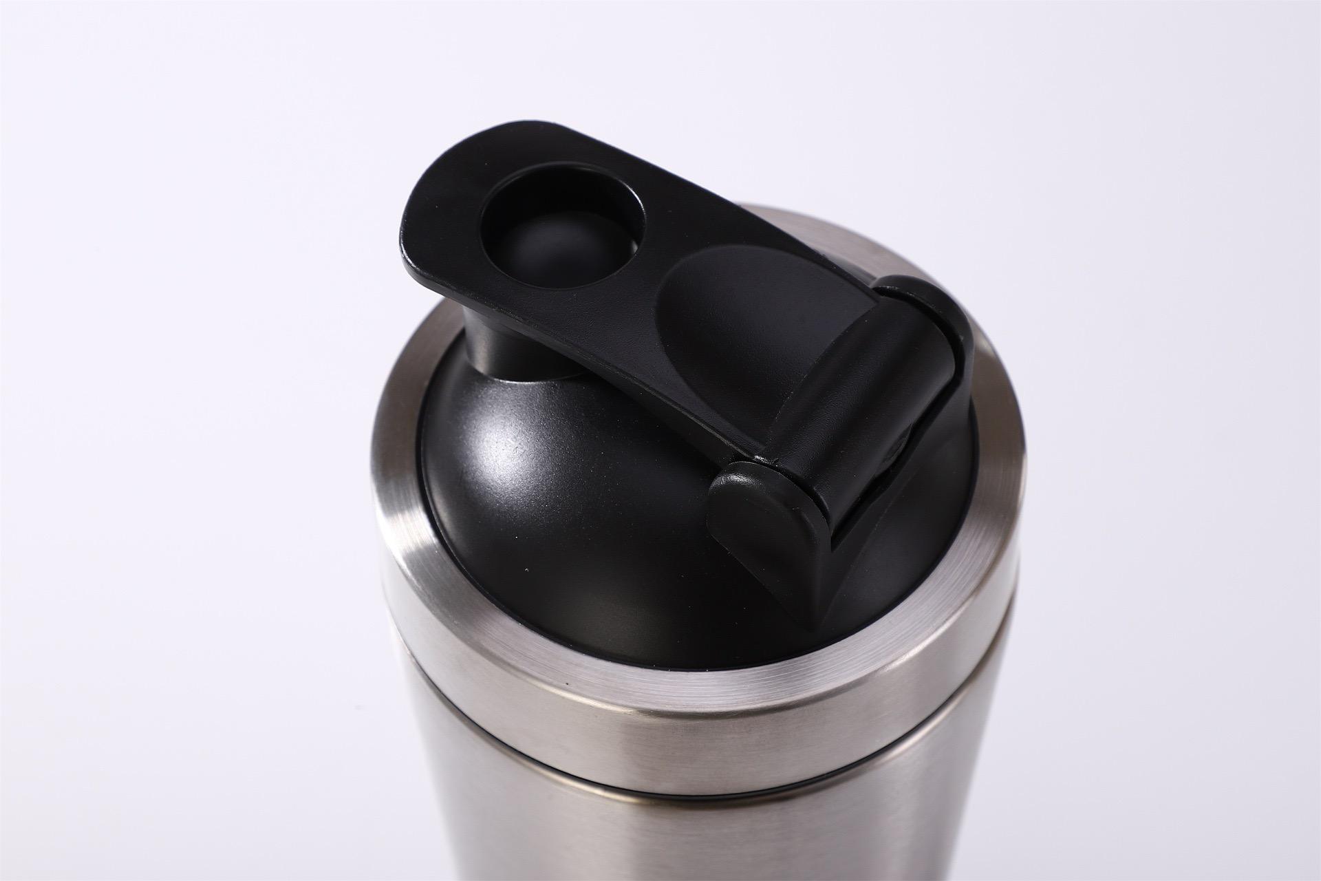 304 Stainless Steel Protein Shaker Bottle with Ball