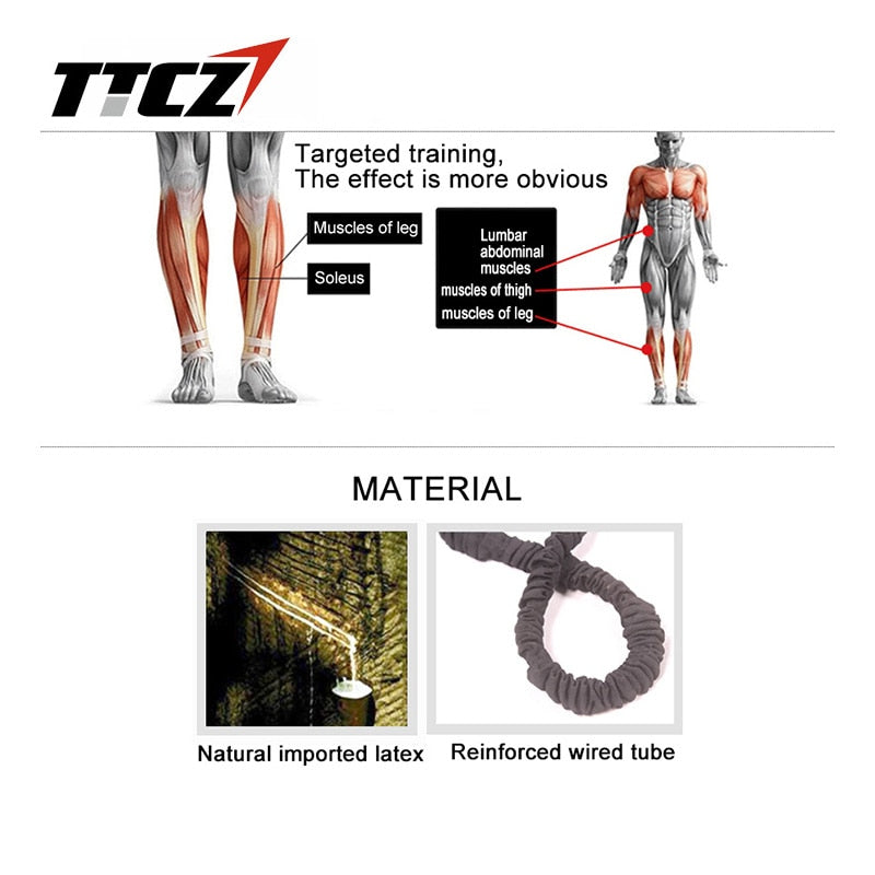 Fitness Bounce Trainer Resistance Training Rope