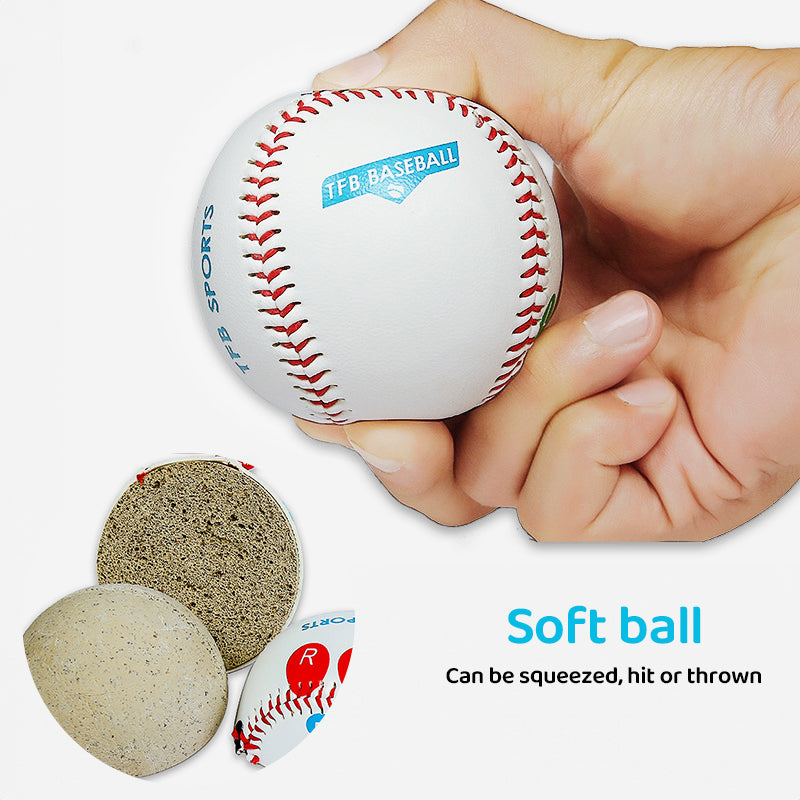 9 Inch Training Baseball with Finger Placement Markers