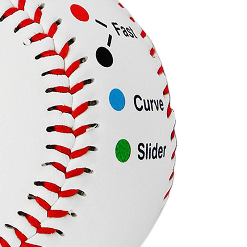 9 Inch Training Baseball with Finger Placement Markers
