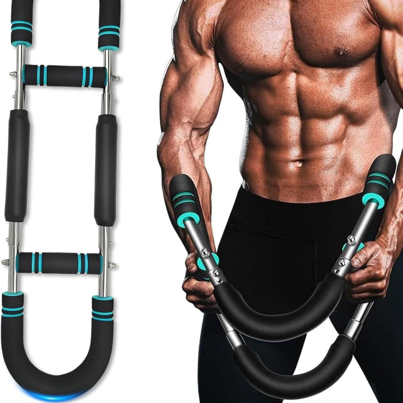 Adjustable U-Shaped Arm and Chest Strength Trainer