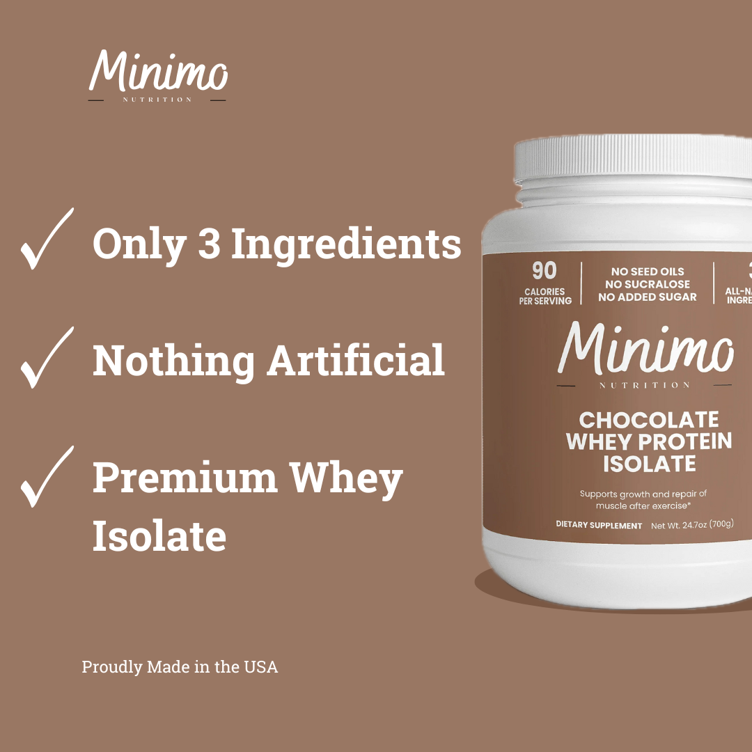 Chocolate Whey Isolate Protein Powder 1.54lb