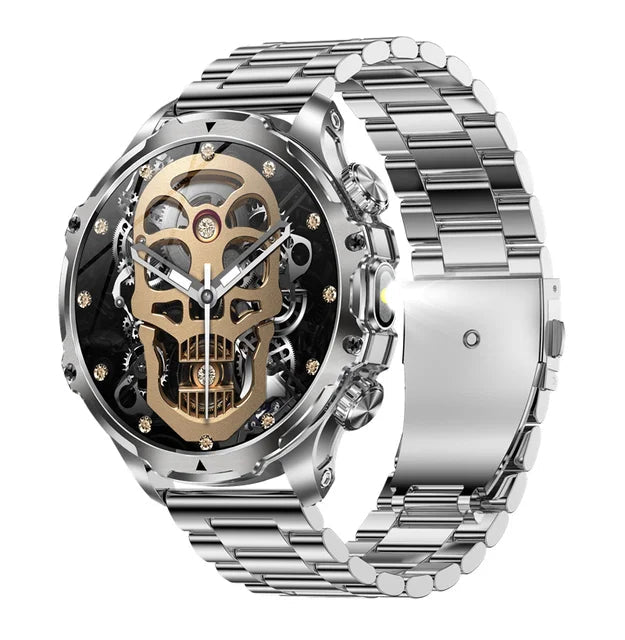 Smart Watch with Flashlight Fitness Tracker