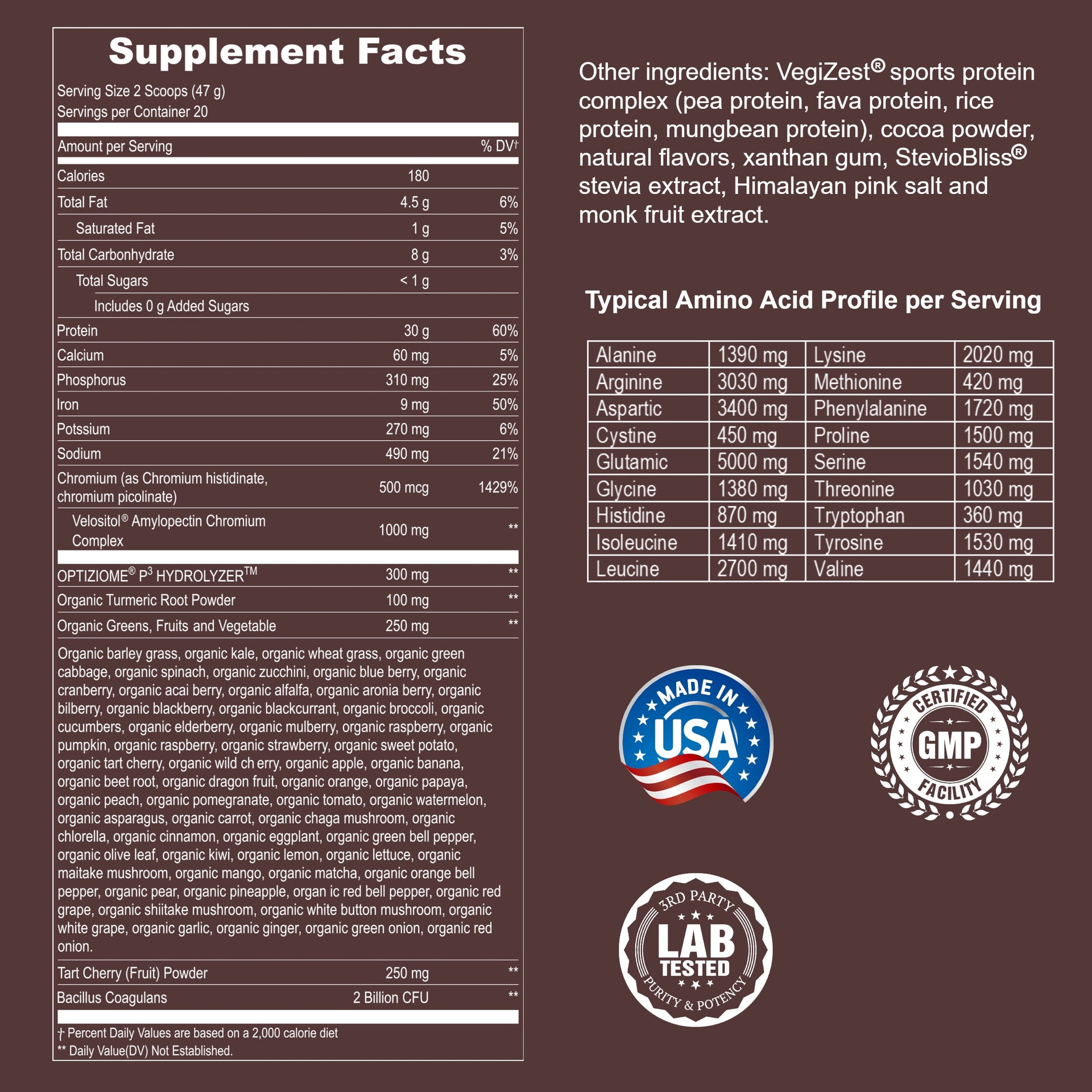 Plant Based Sport Protein Powder for Fitness Support