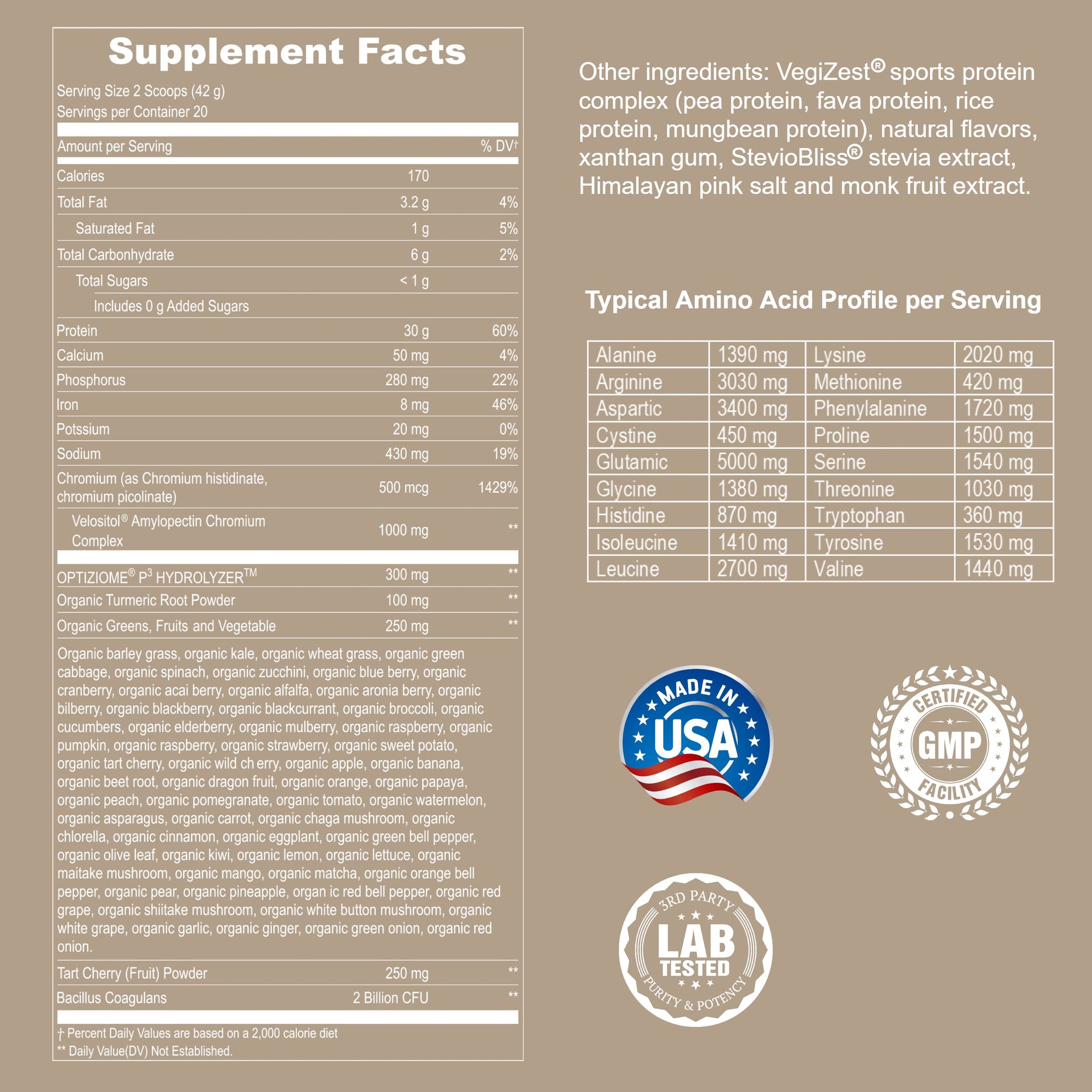 Plant Based Sport Protein Powder for Fitness Support