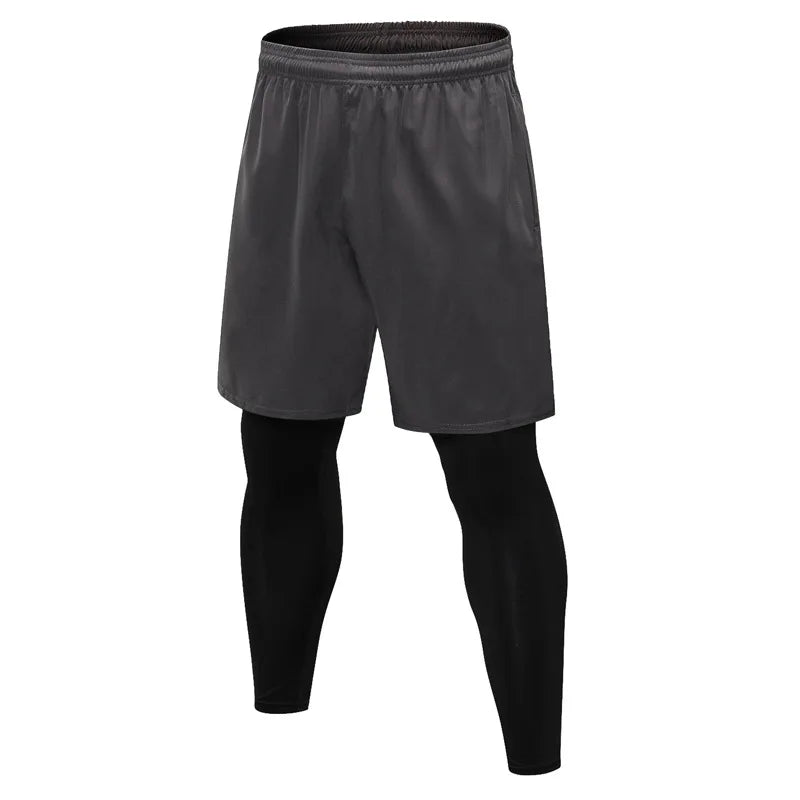 Men's Compression Tights for Fitness Training Performance