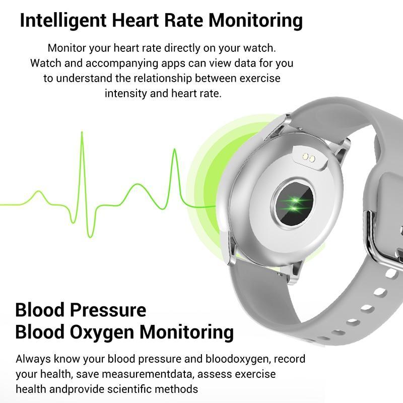 Luxury Smartwatch with Color Screen Health Tracking Features