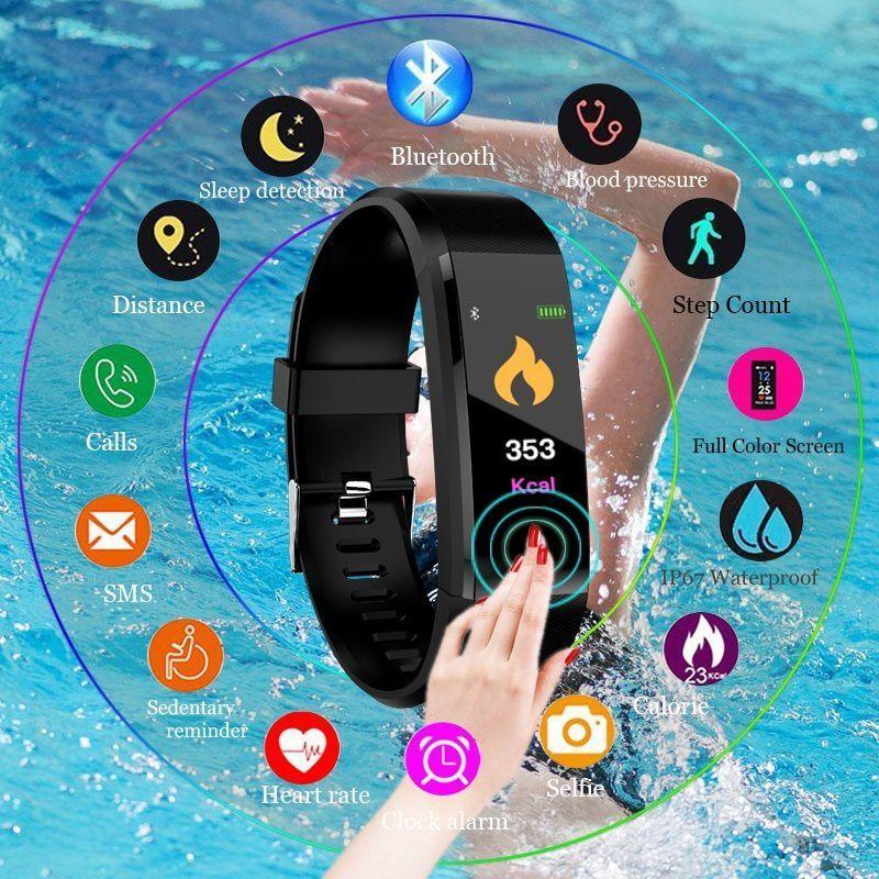 Smart Watch Heart Rate Fitness Tracker for Sports