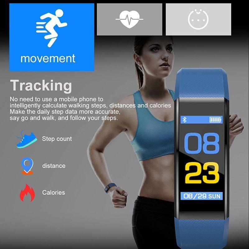 Smart Watch Heart Rate Fitness Tracker for Sports