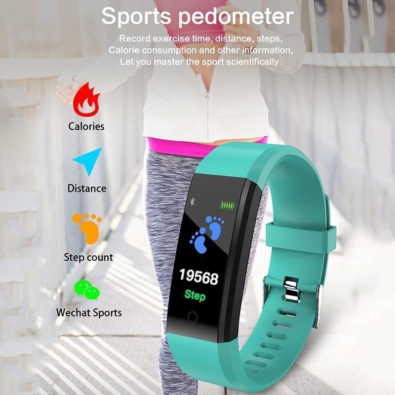 Smart Watch Heart Rate Fitness Tracker for Sports
