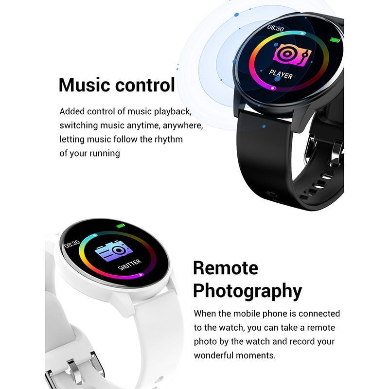 Luxury Smartwatch with Color Screen Health Tracking Features