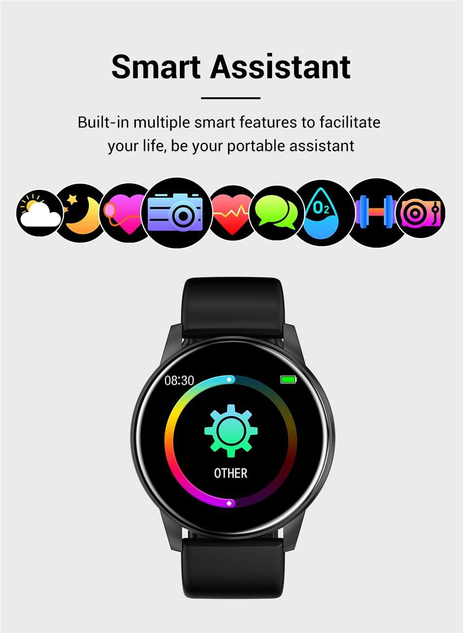Luxury Smartwatch with Color Screen Health Tracking Features