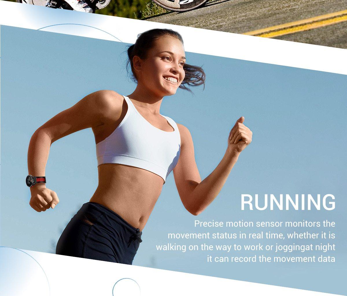 IP68 Waterproof Professional Smart Watch Fitness Tracker