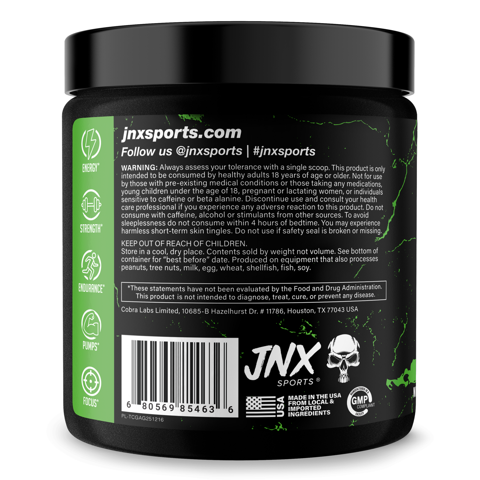 Pre-Workout Supplement for Fitness Energy