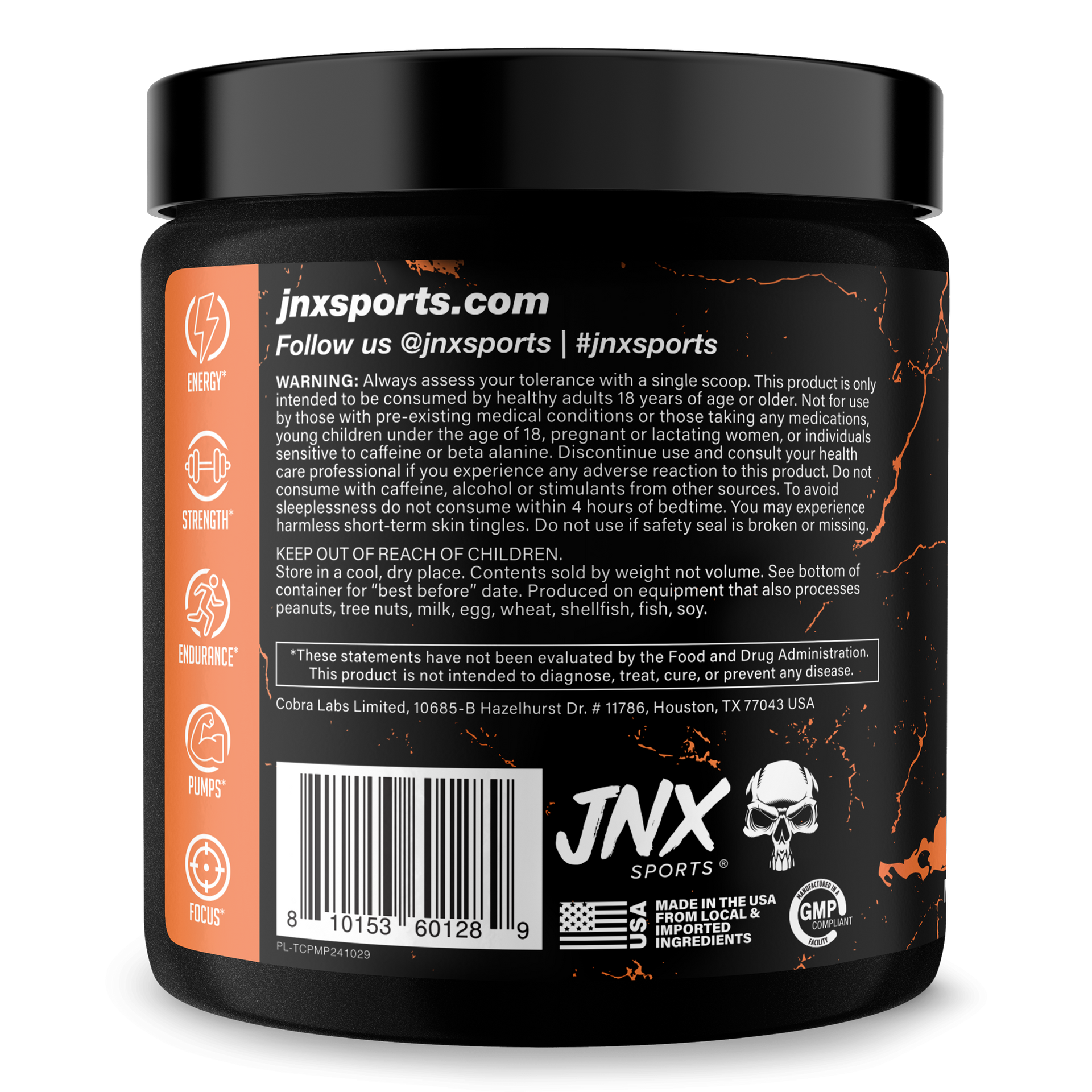 Pre-Workout Supplement for Fitness Energy