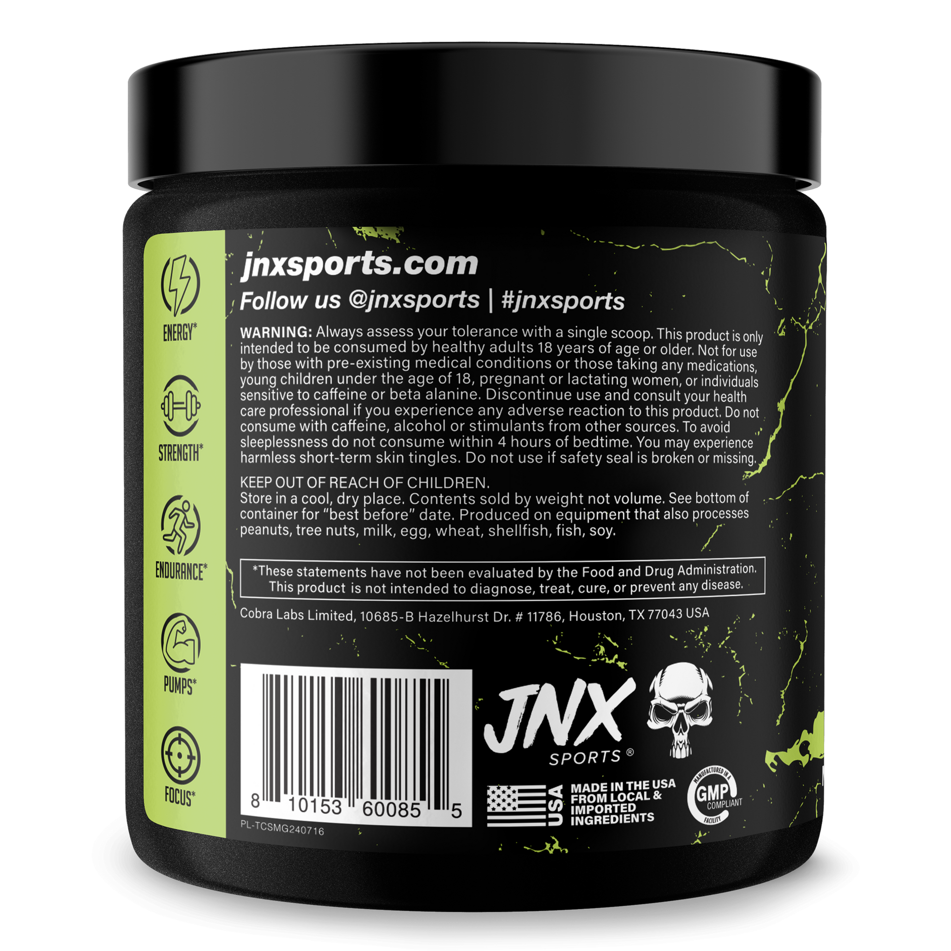 Pre-Workout Supplement for Fitness Energy