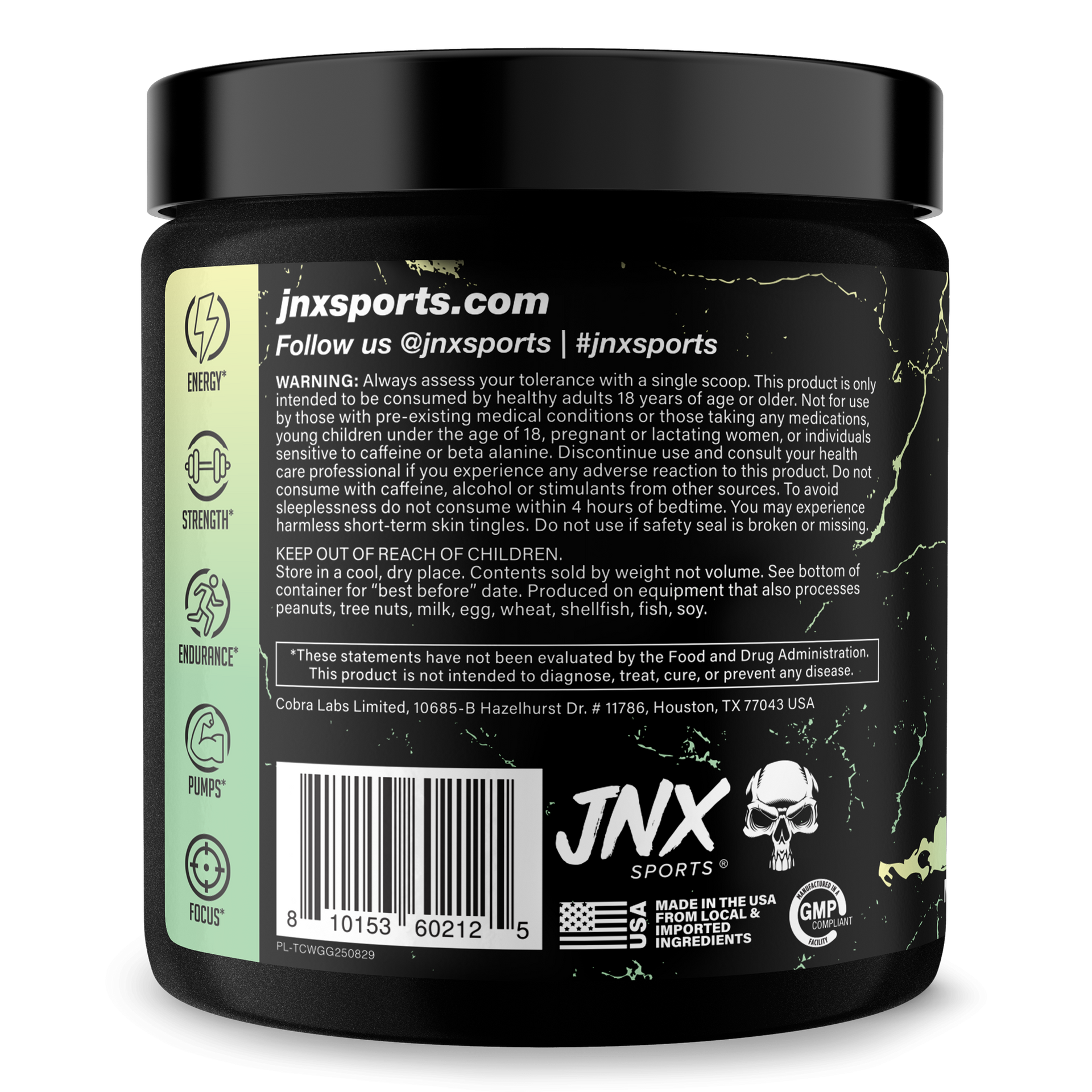 Pre-Workout Supplement for Fitness Energy