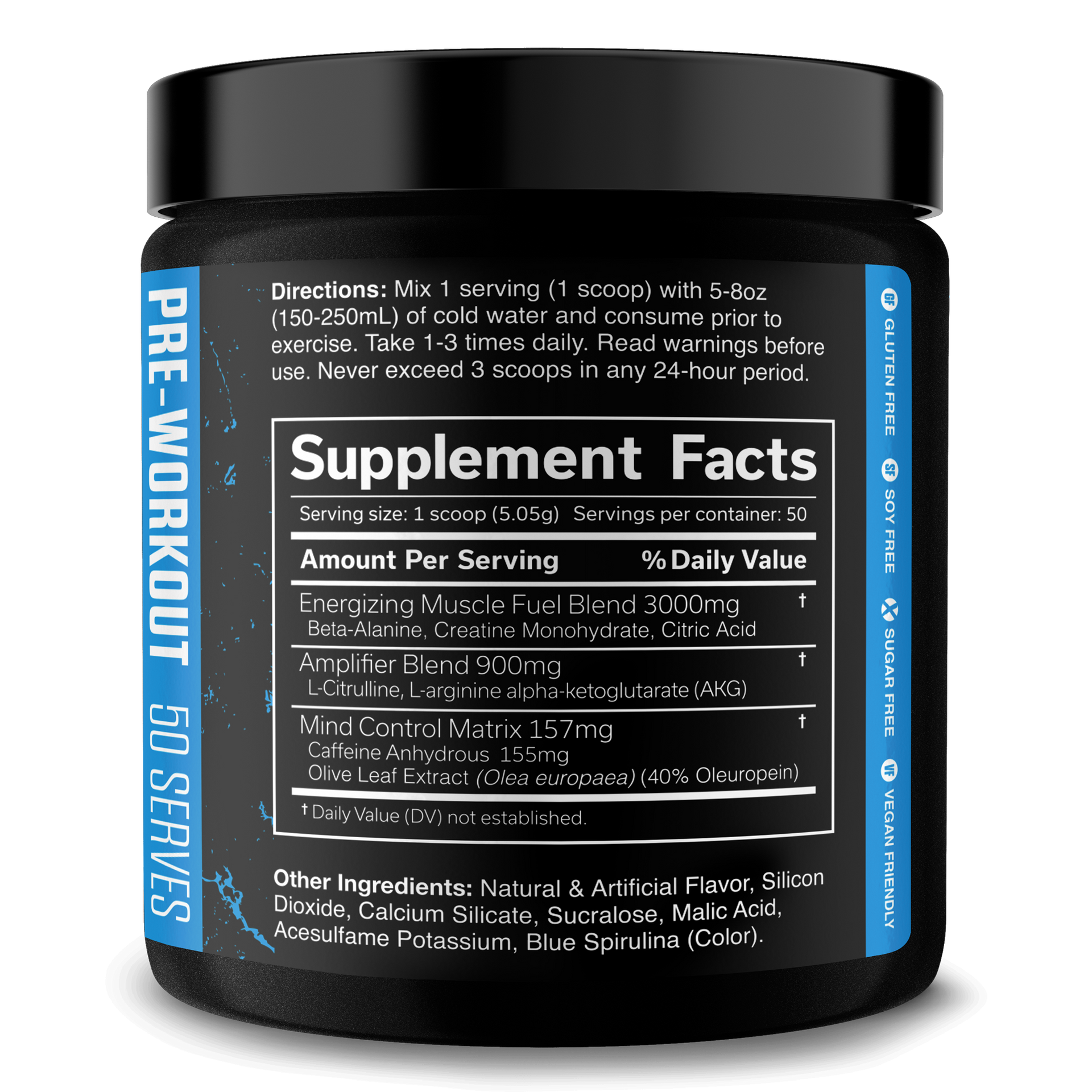 Pre-Workout Supplement for Fitness Energy