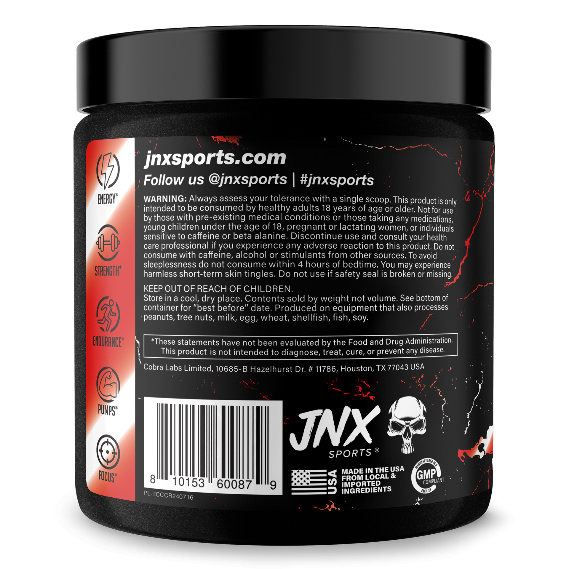 Pre-Workout Supplement for Fitness Energy
