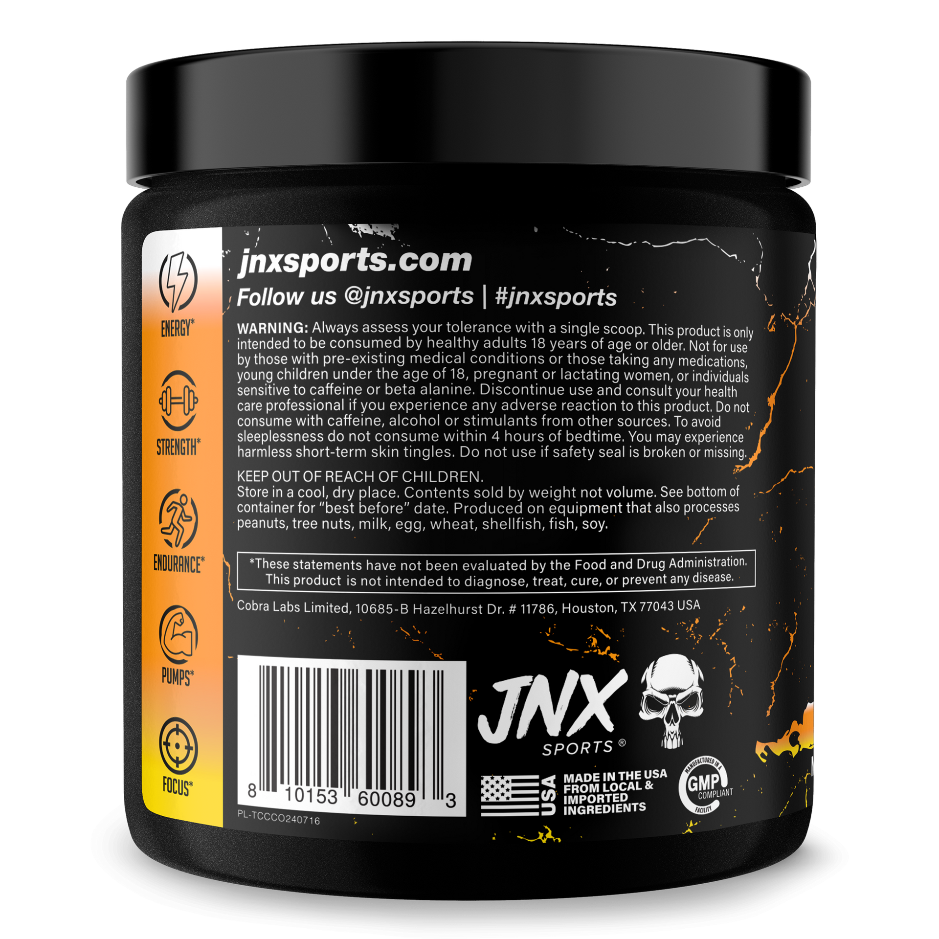 Pre-Workout Supplement for Fitness Energy