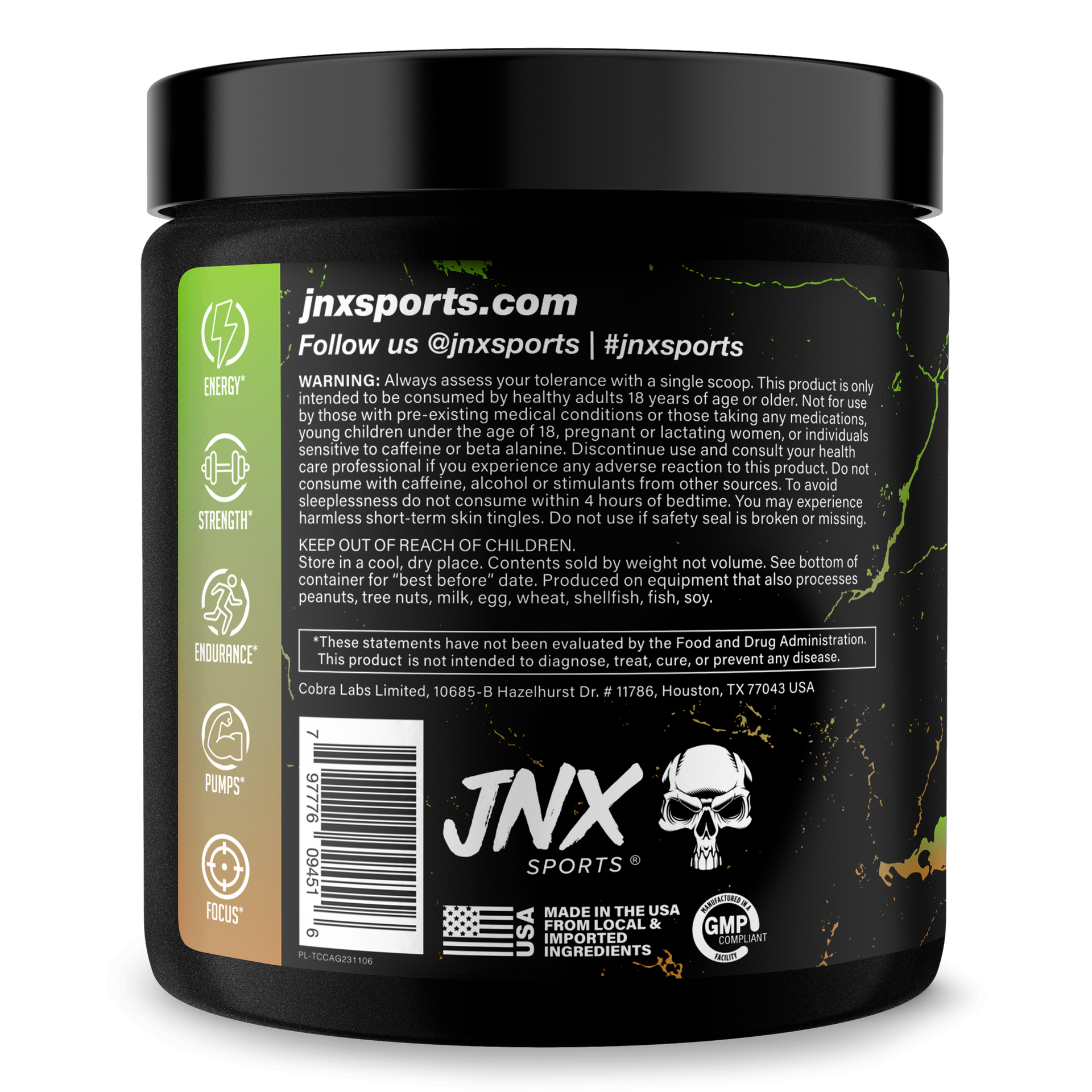 Pre-Workout Supplement for Fitness Energy