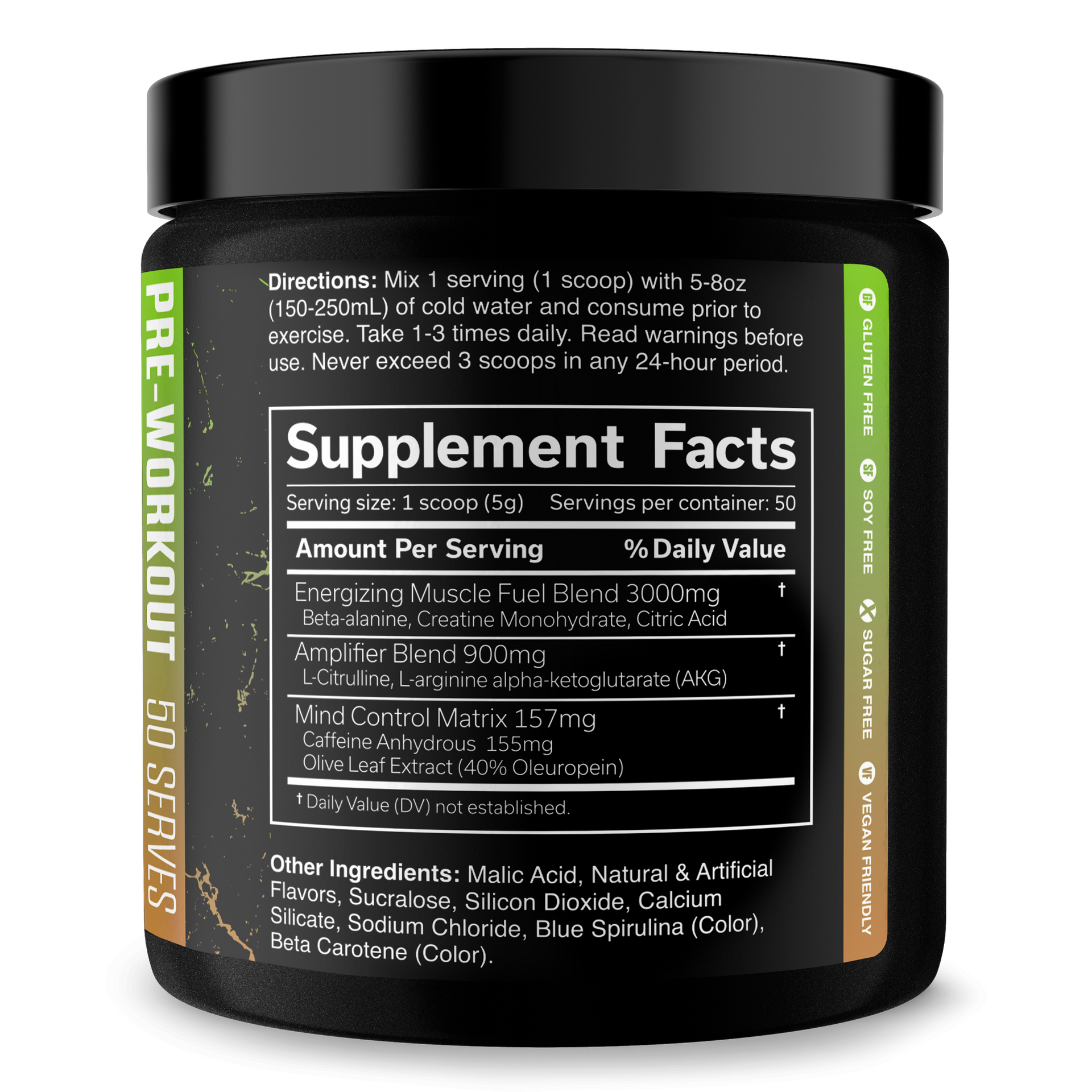 Pre-Workout Supplement for Fitness Energy