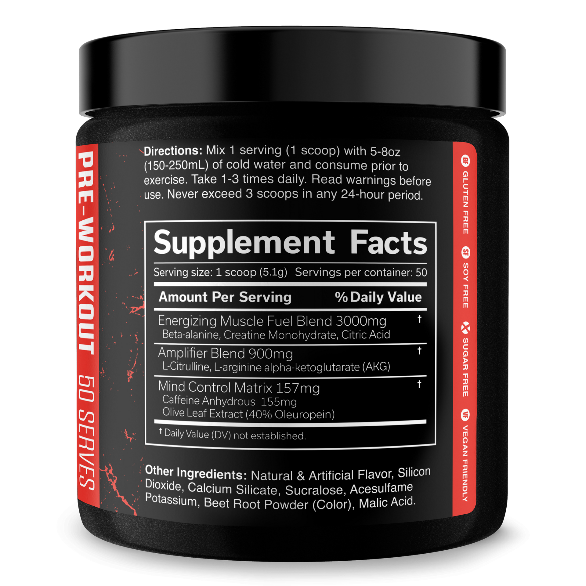 Pre-Workout Supplement for Fitness Energy