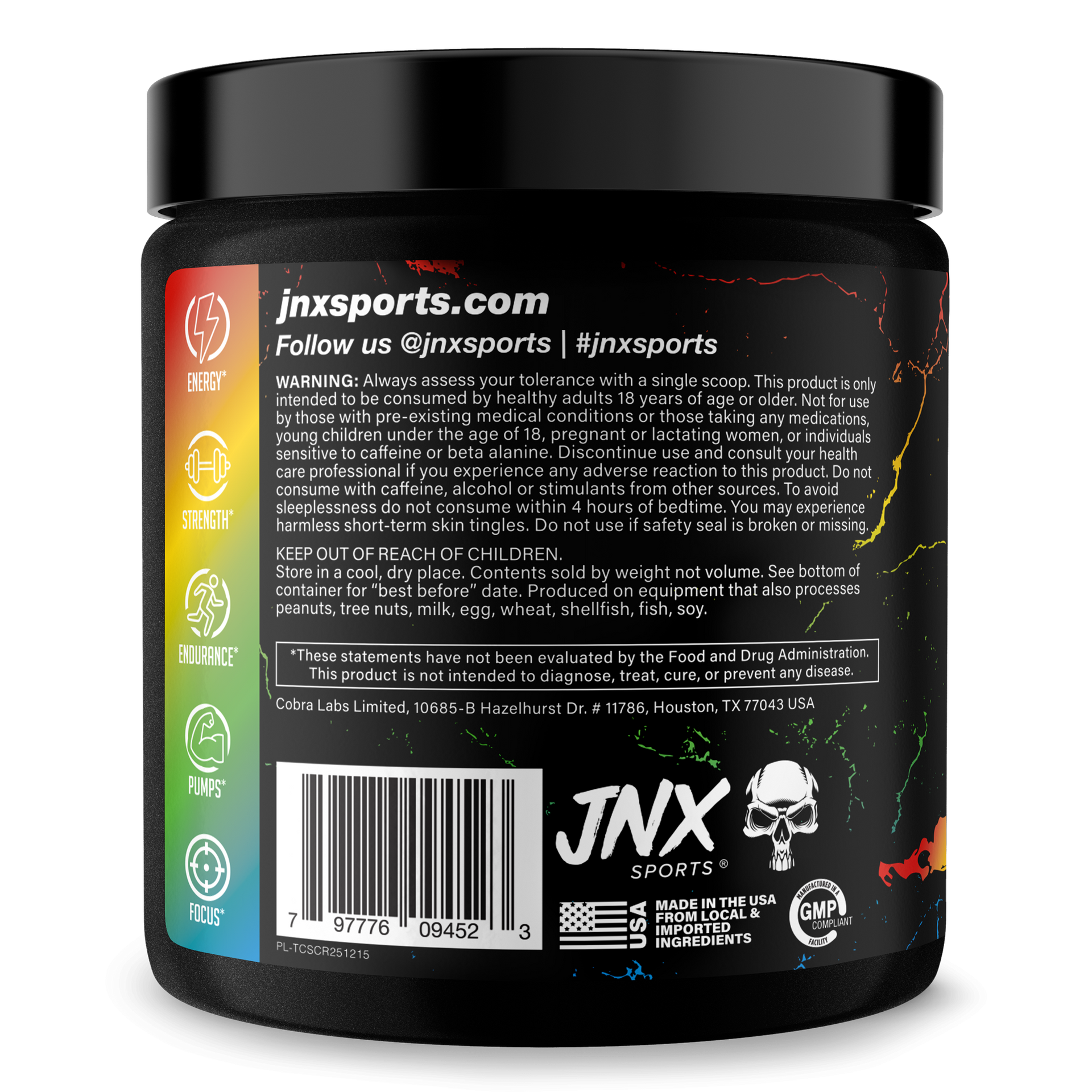 Pre-Workout Supplement for Fitness Energy
