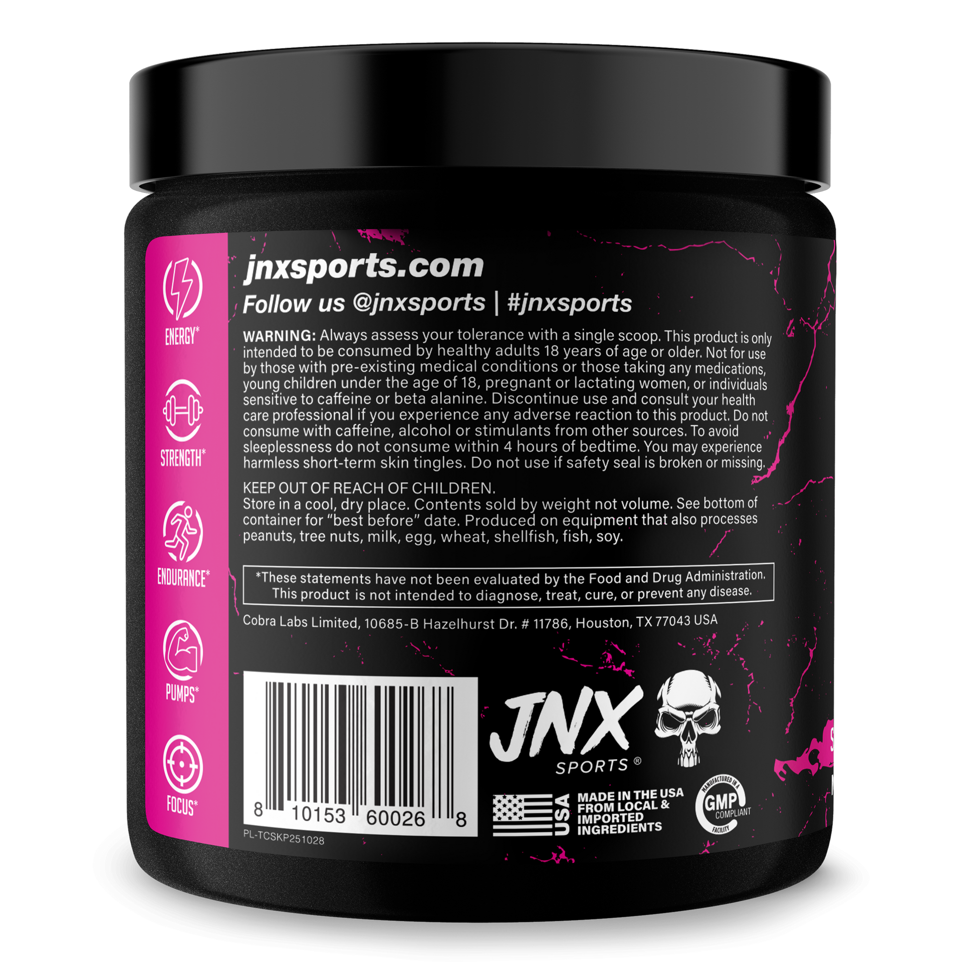 Pre-Workout Supplement for Fitness Energy