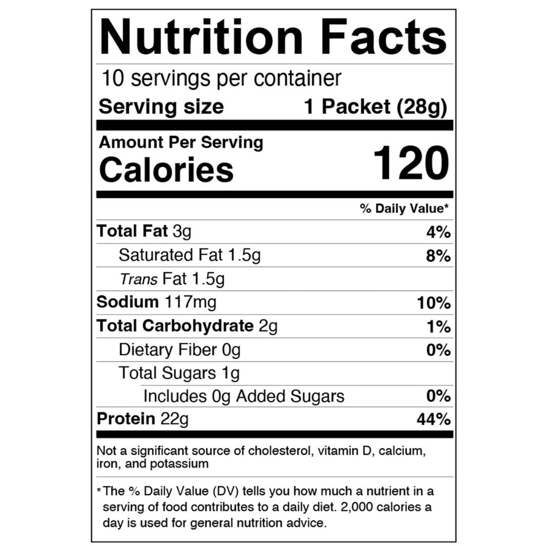 Organic Grass-Fed Whey Protein Isolate Single Packs