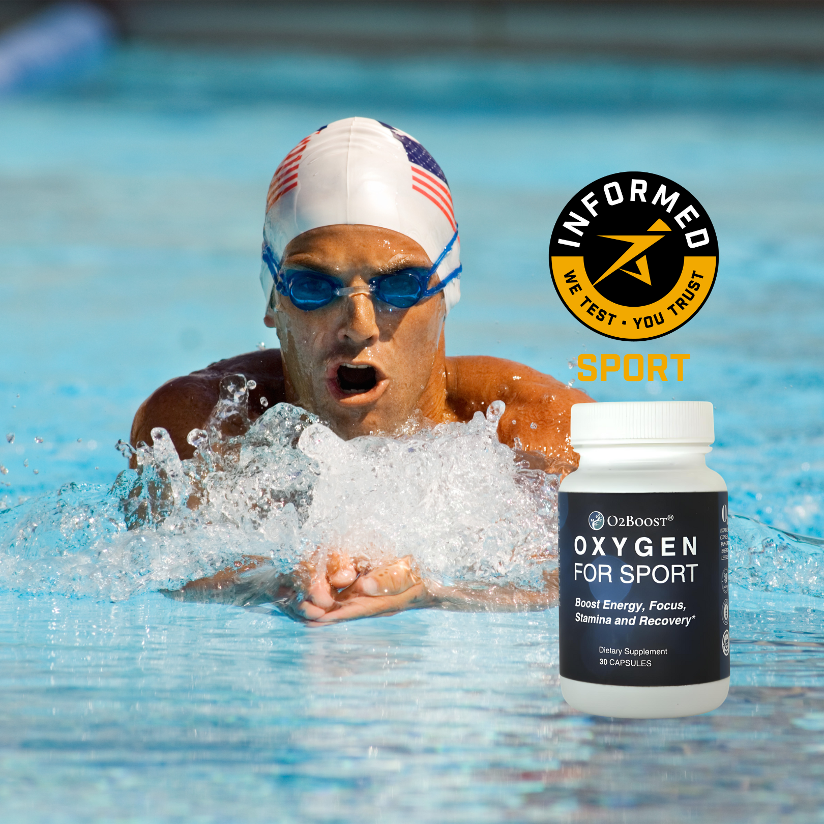 Oxygen For Sport Supplement for Athletic Performance Support