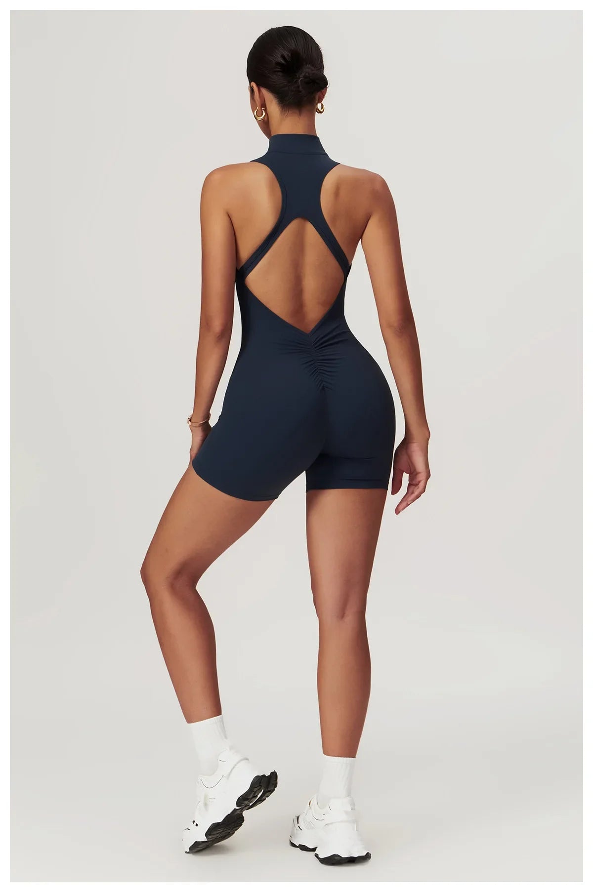Women's Sleeveless Slim Fit Activewear Jumpsuit