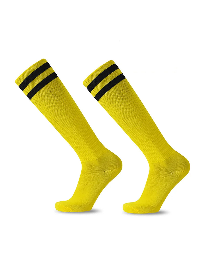 Striped Athletic Socks for Sports and Daily Wear