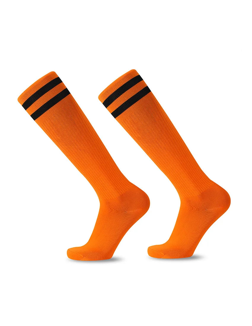 Striped Athletic Socks for Sports and Daily Wear