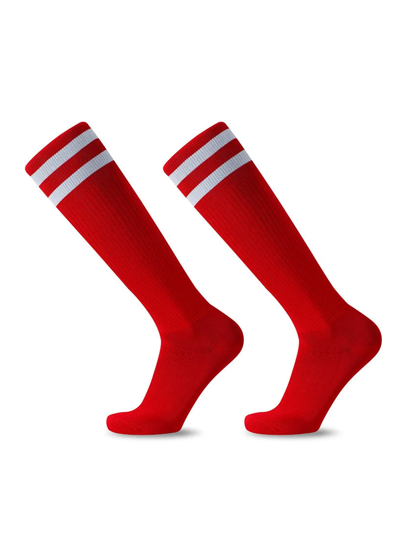 Striped Athletic Socks for Sports and Daily Wear