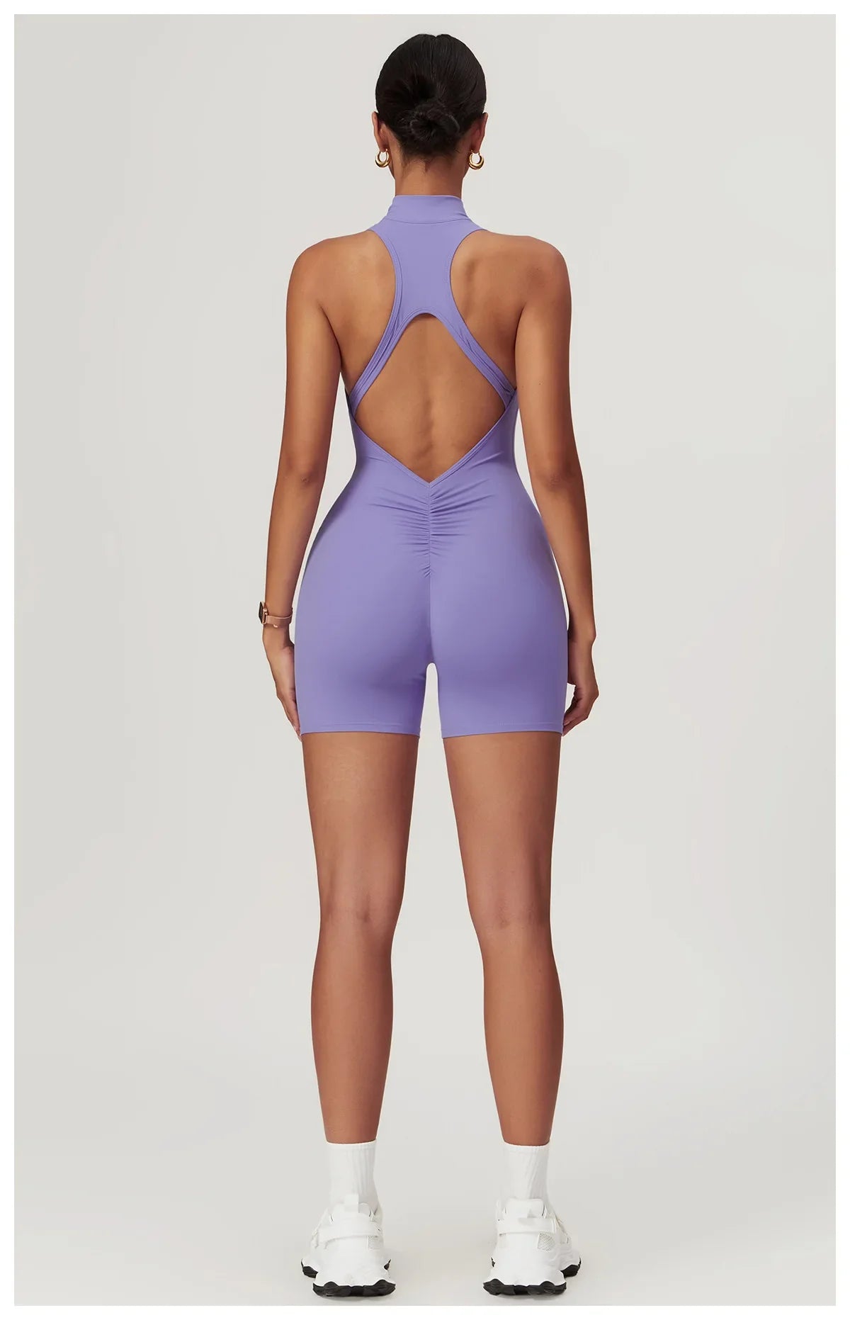 Women's Sleeveless Slim Fit Activewear Jumpsuit