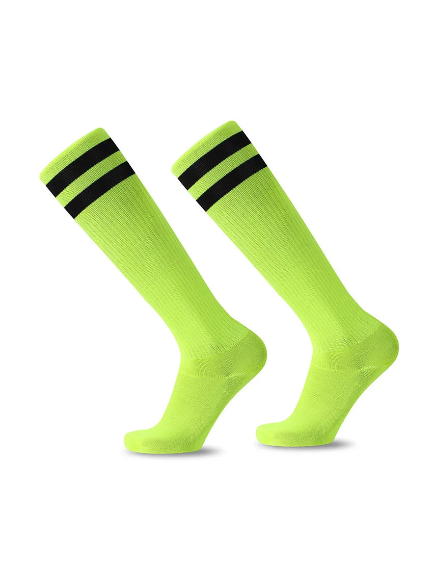 Striped Athletic Socks for Sports and Daily Wear