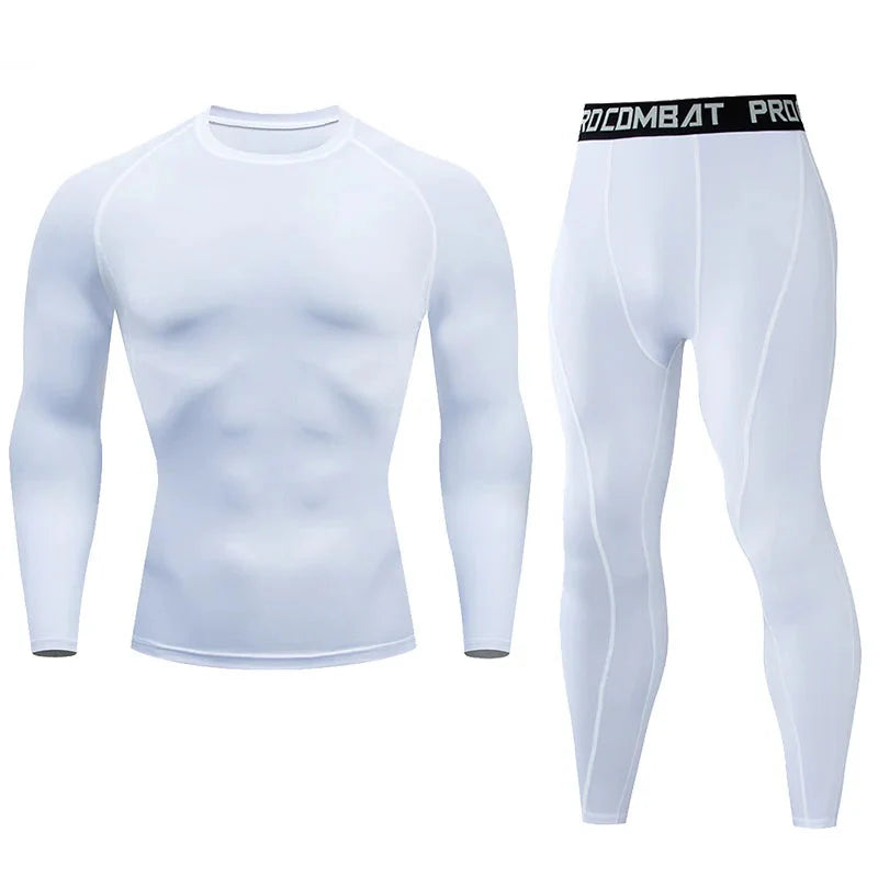 Men's Compression Fitness Gear for Gym Training