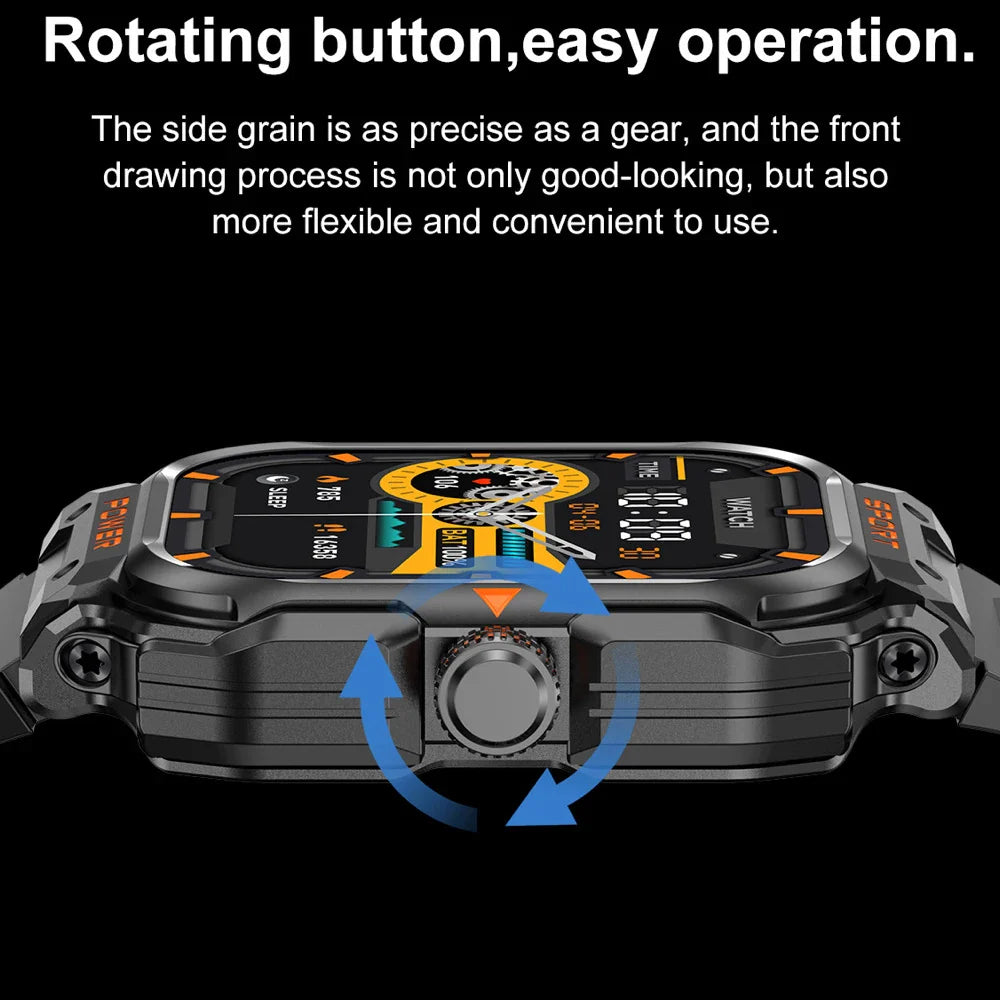 2-in-1 Smart Watch with TWS Bluetooth Earbuds