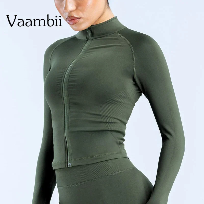 Workout Activewear Jacket for Fitness and Training